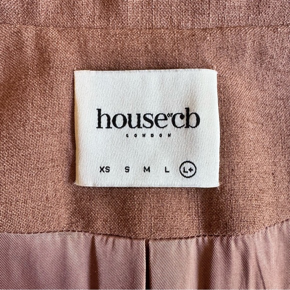 House of CB Makani Mocha Hourglass Corset Blazer L+ - Picture 7 of 15